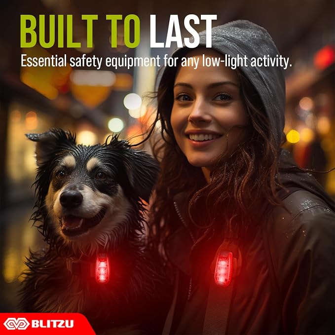 4 Pack LED Safety Light, Clip on Reflective Gear Lights - Image 5
