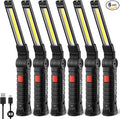 Magnetic Work Light 6Pack, Rechargeable Work Light by RuboliyLightyourwayahead