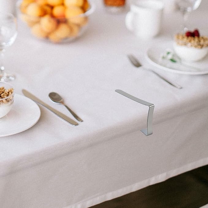 IFAMIO 24 Pack Stainless Steel Tablecloth Clips Metal Table Cover Holder Clamps - Image 7