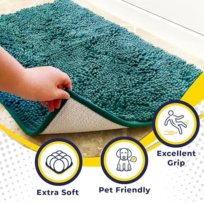 Muddy Mat® Shown on TV – Super Absorbent Door Mat Indoor, Microfiber Quick Dry - Image 2