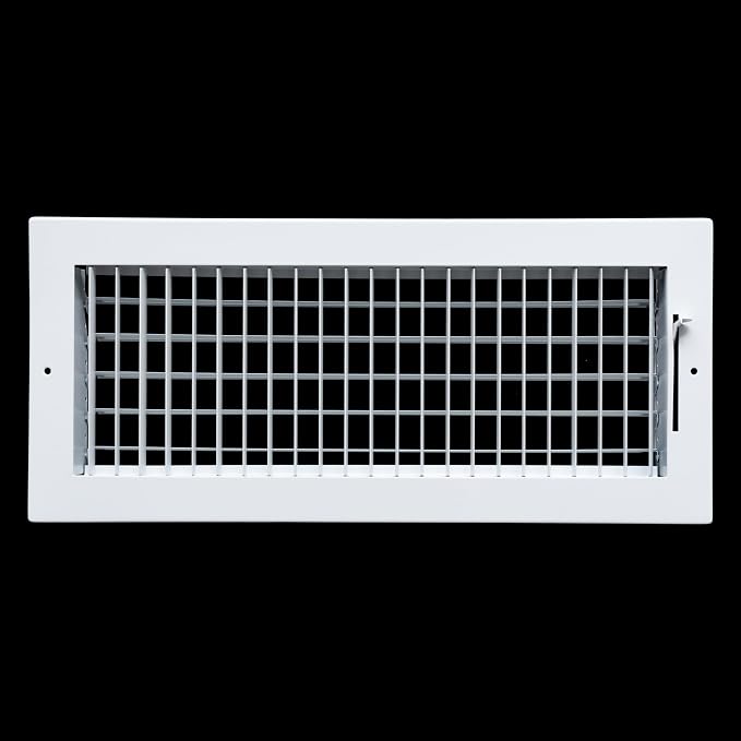Fits 16x6 Duct Opening Steel Adjustable Air Supply Grille by Handua | Register - Image 3
