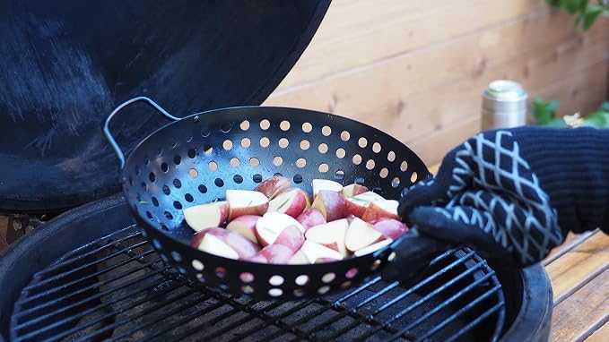 Grill Topper BBQ Grilling Matte Black Pan/Tray 5-Pcs Value Pack - Image 5
