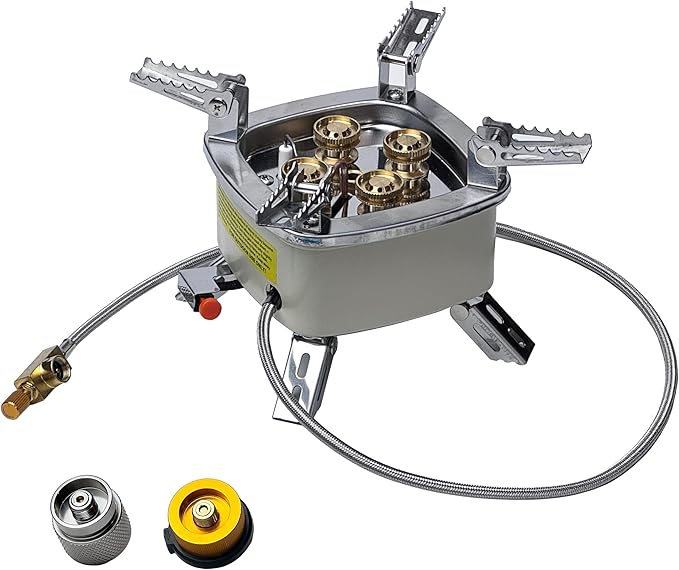The Bincho Grill Charcoal Starter Gas Burner – 12, 800W High Heat Mini Stove by TheBinchoGrill