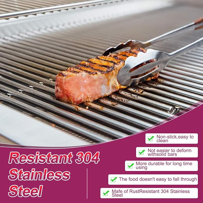 95051 Porcelain Steel Heat Plate and 19.75" Stainless Steel Grill Grate - Image 7