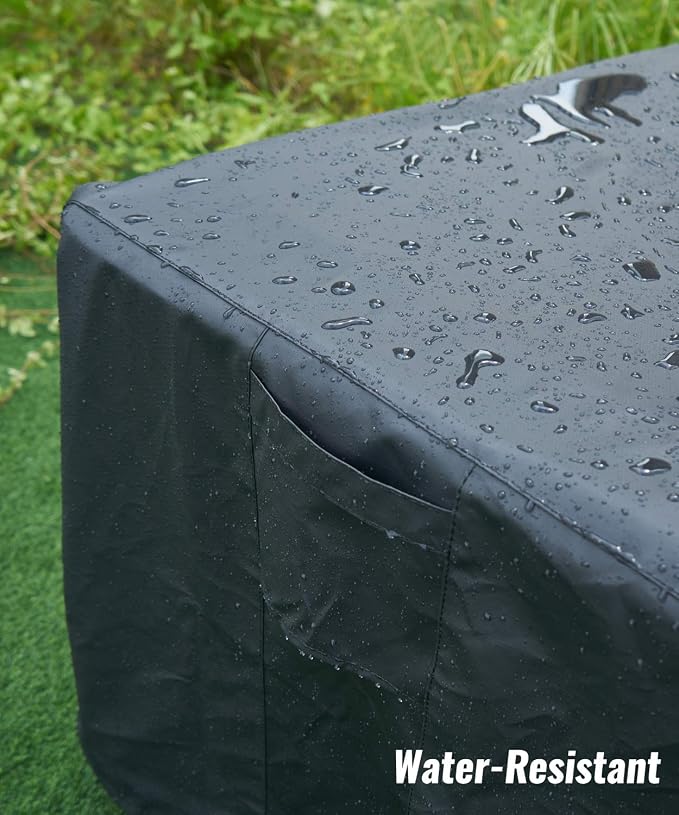 NUPICK 30 Inch Square Fire Pit Cover - Image 3