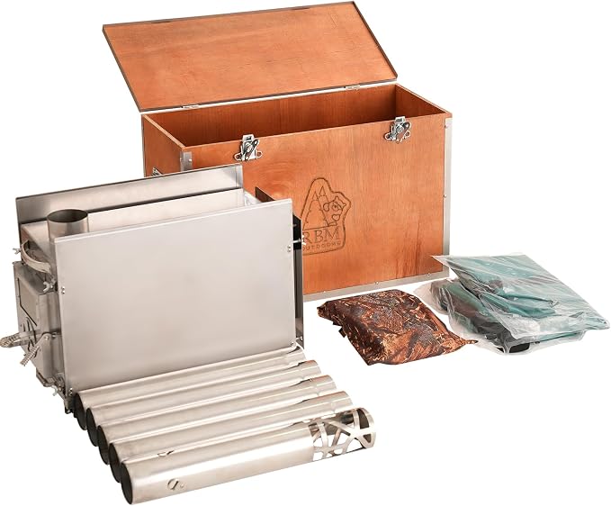 Rbm Outdoors Camping Stoves for Tents, Yurts. Portable Wood Burning Folding - Image 2