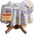 Maison d' Hermine Table Cloth Round Table 100% Cotton 63 Inches Fall Tablecloth by MaisondHermine