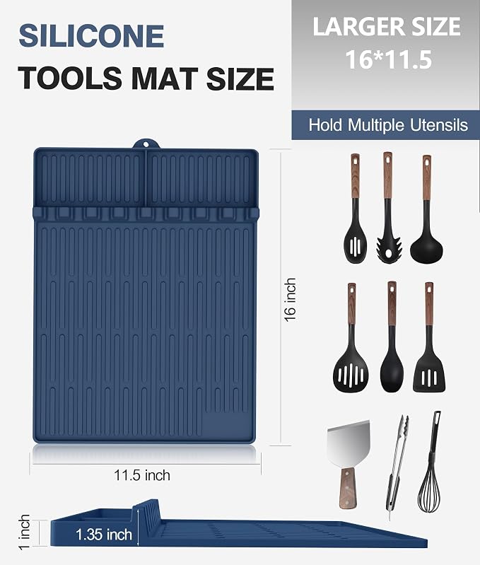 Silicone Griddle Tools Mat for Blackstone - Image 3