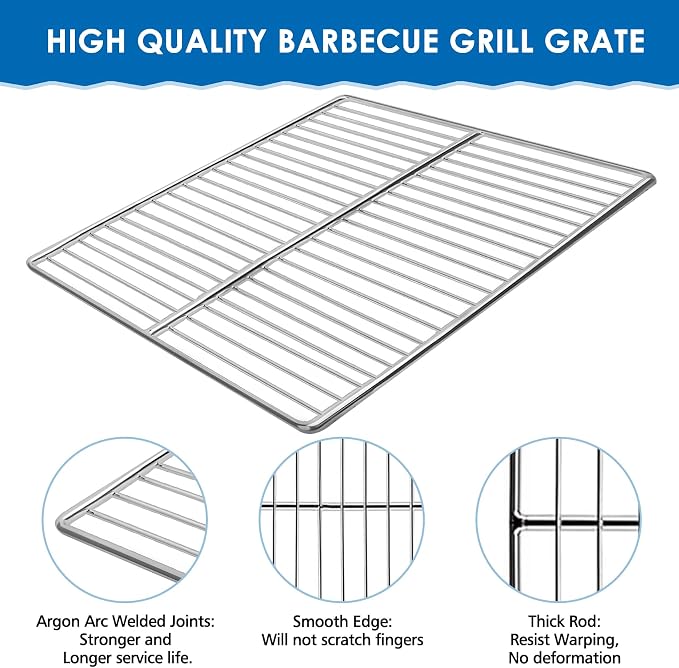 KEESHA BBQ Grill Mesh Metal Barbecue Grill Grates Replacement - Image 3