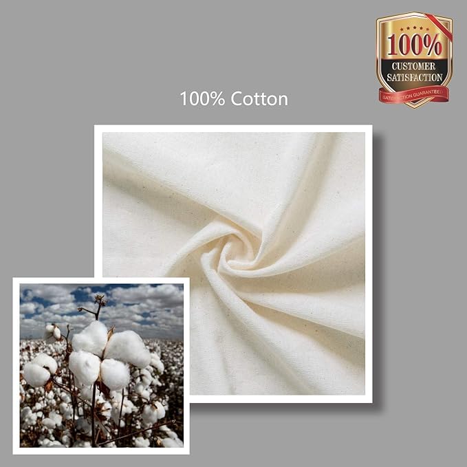 TOPDesign 24-Pack Economical 16"x15" Cotton Tote Bag, Lightweight Medium - Image 7