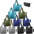 BeeGreen DIY Reusable Grocery Bags Bulk 10 Pack, Reusable Shopping Bags X-Large by BeeGreen