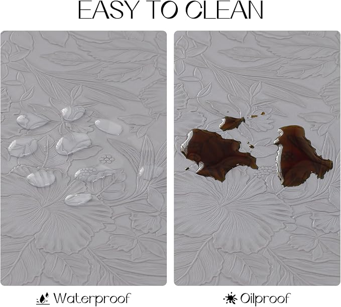 Romanstile Vinyl Placemats Set of 4-12 X 18 Inch - Image 4
