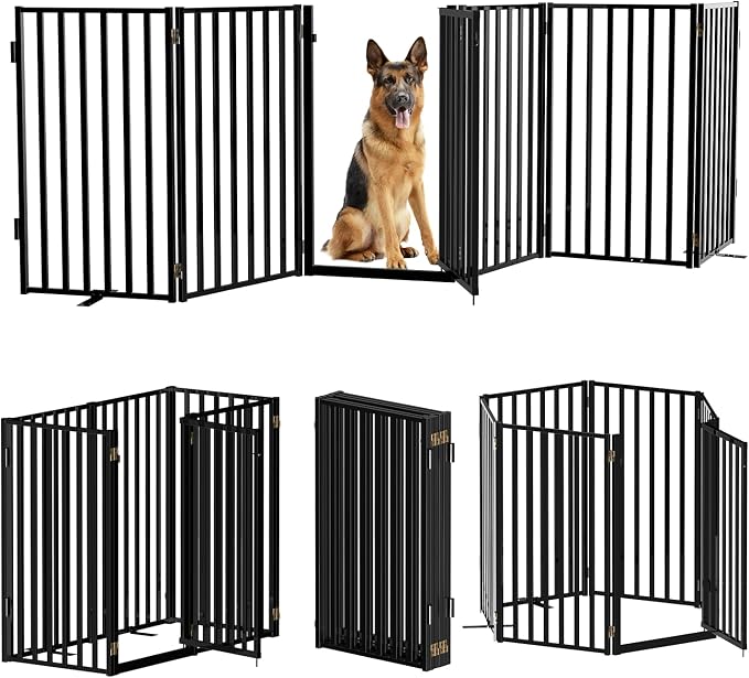 Full Metal Freestanding Dog Gates by Lezbanz