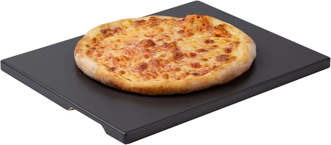 Pizza Stone, Ceramic Coating 15"x12" Rectangular Pizza Stone by ROCKSHEAT