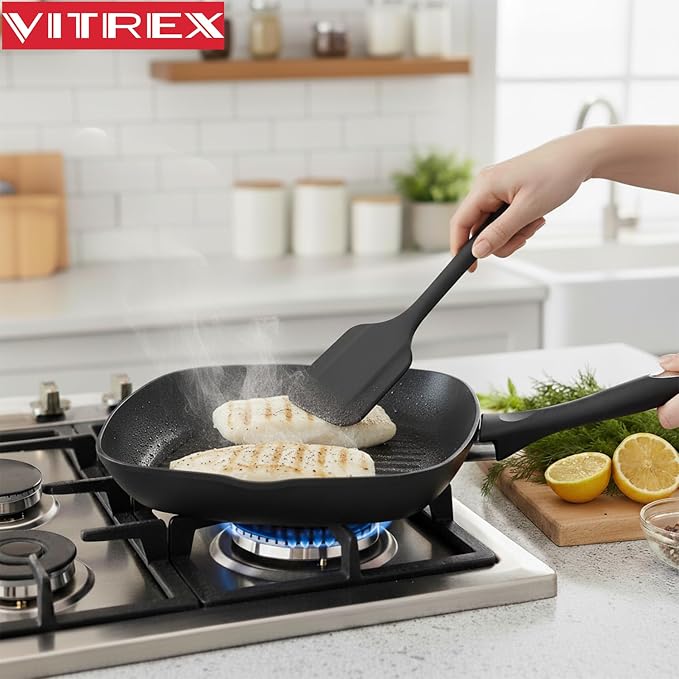 VITREX Nature 11-Inch Forged Aluminum Grill Pan - Image 4