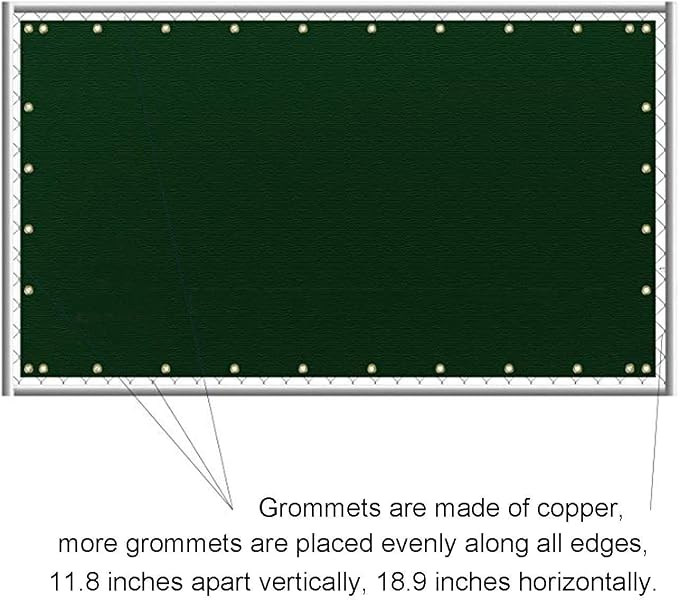Sunnyglade 4 feet x 50 feet Privacy Screen Fence Heavy Duty Fencing Mesh Shade - Image 5