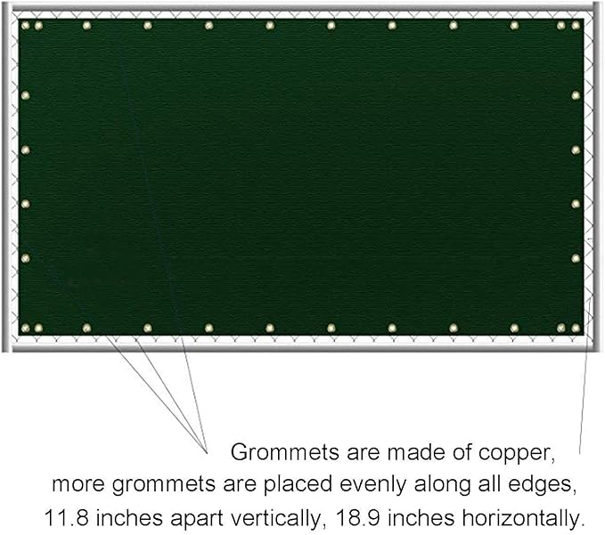 Sunnyglade 5 feet x 50 feet Privacy Screen Fence Heavy Duty Fencing Mesh Shade - Image 5