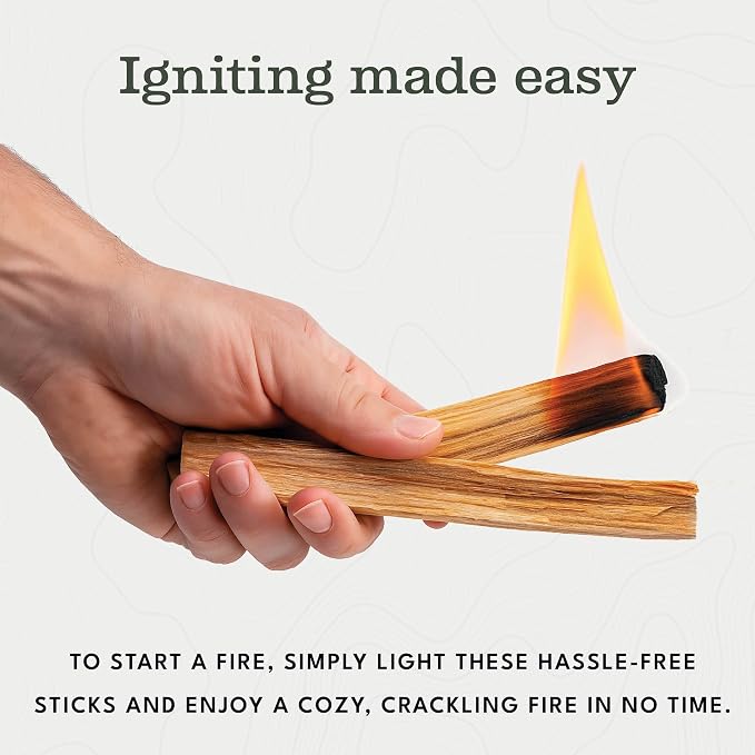 Superior Trading Premium Fatwood Firewood Sticks, Natural Kindling - Image 4