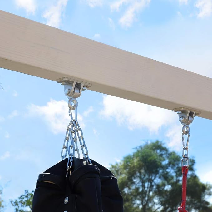 BETOOLL Heavy Duty Swing Hangers Swing Set Hardware Playground Porch Wooden - Image 5