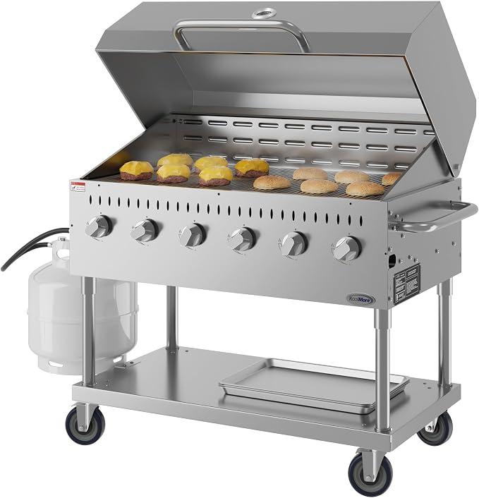 48 in. Commercial Outdoor Propane Gas Grill - Image 3
