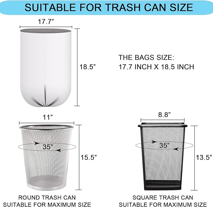 2 Gallon Small Trash Bags - Image 6