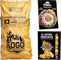 FOGO Super Premium Hardwood Lump Charcoal 35 Pound Bag, Fogostarters Natural by FOGO