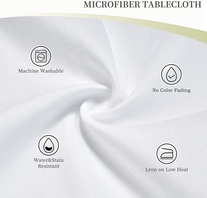 Rectangle Table Cloth Funny Rabbits Waterproof Tablecloth 54 x 72 in Washable - Image 5