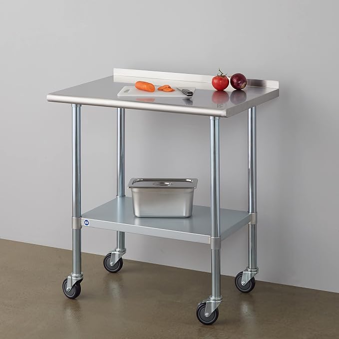 Stainless Steel Table for Prep & Work - Image 2