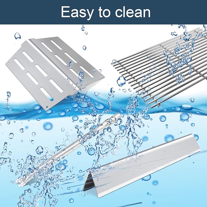 Flavorizer Bars, Heat Deflectors, Grill Burner and Grill Grid - Image 4