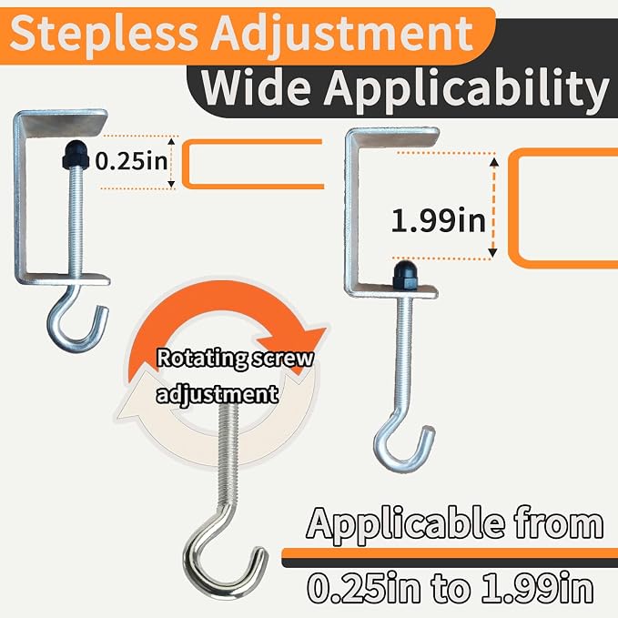 6 Packs Adjustable Tablecloth Clips - Image 4