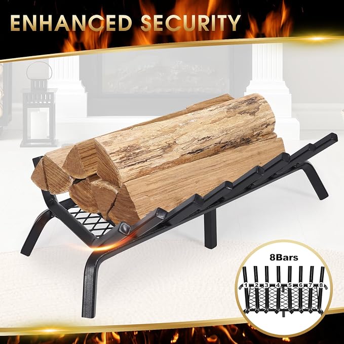 G GOOD GAIN Fireplace Grate - Image 8