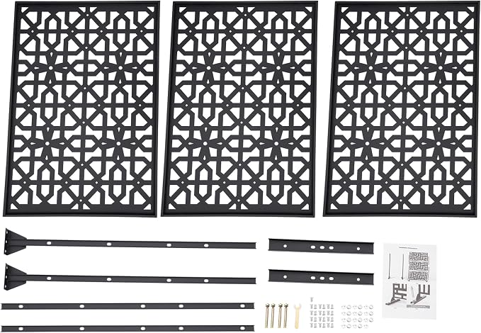 75" H×35" W Decorative Outdoor Privacy Screen - Image 7