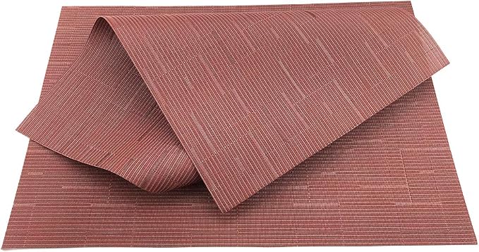Gugrida Placemats PVC Table Mats Woven Vinyl Placemats - Image 3