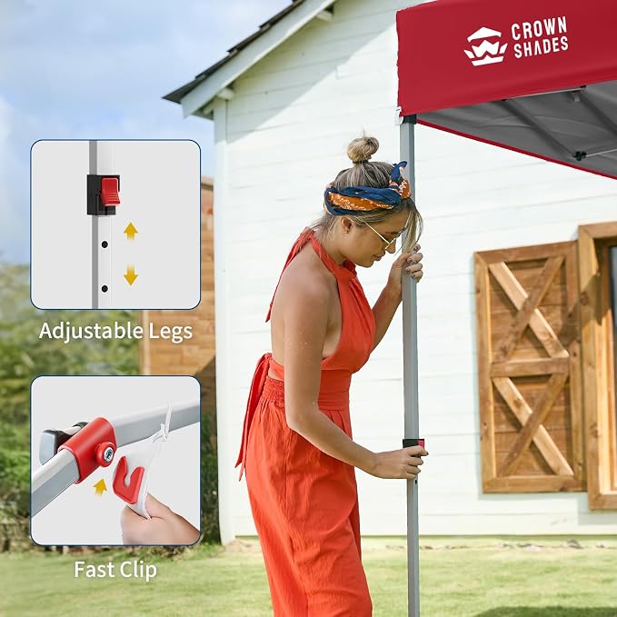 CROWN SHADES 8x8 Pop Up Canopy - Image 4