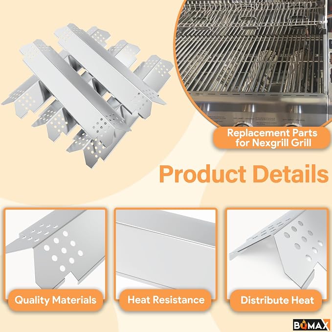 BQMAX Grill Replacement Parts for Nexgrill 5 Burner 720-0888S, Grill Grate - Image 5