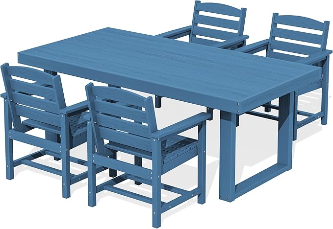 SERWALL HDPE Outdoor Dining Set by SERWALL
