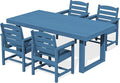 SERWALL HDPE Outdoor Dining Set by SERWALL