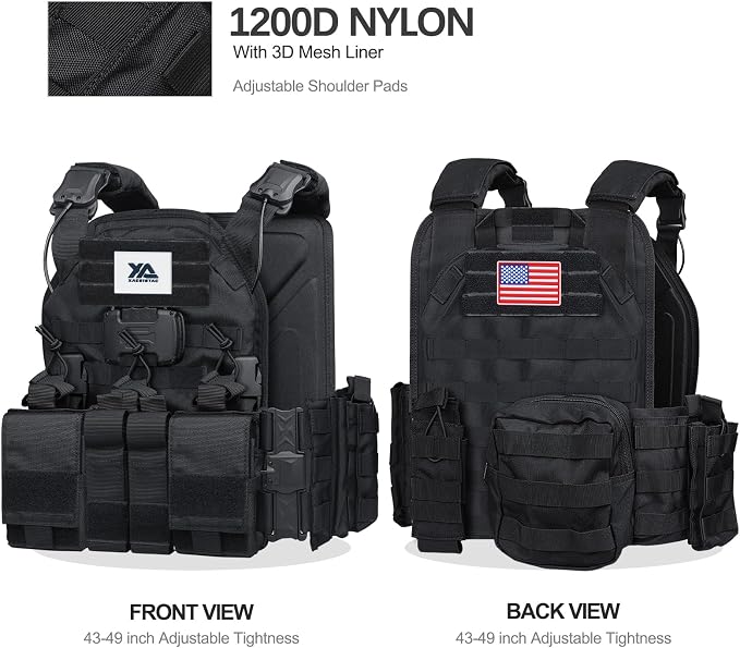 xaegistac Tactical Vest -Adjustable Modular Design - Image 6