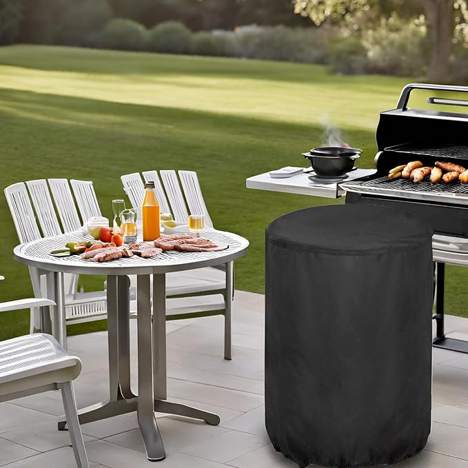 Smoker Cover for Master Cook 16 inch Charcoal Smoker, Waterproof Outdoor Smoker - Image 3
