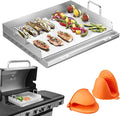 Griddle for Gas Grill- Stainless Steel Griddle, Flat Top Grill by Unknown
