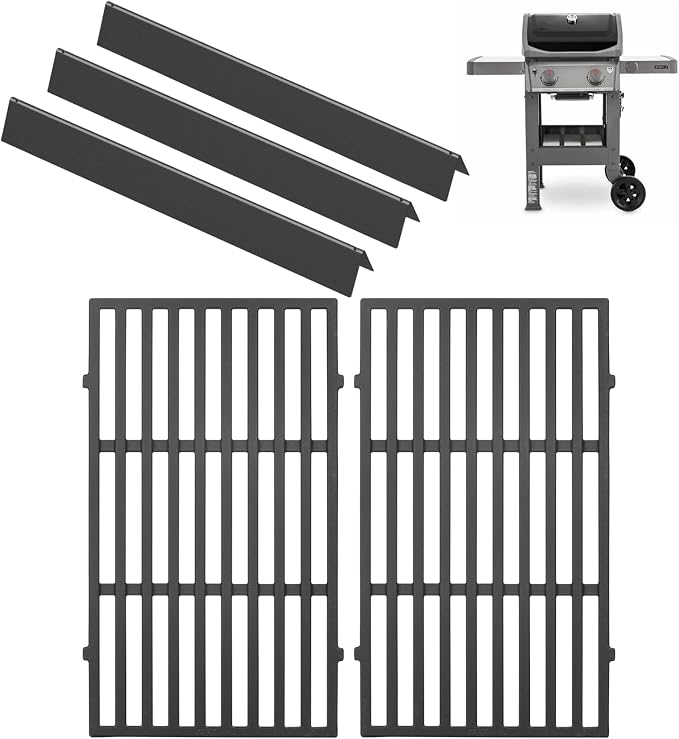 7637 Grill Grates & 7635 Flavorizer Bars by WEBROIL