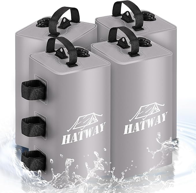Canopy Water Weight Bag, 88 LBS Water Tent Weights Set of 4 Leg Weights - Image 9
