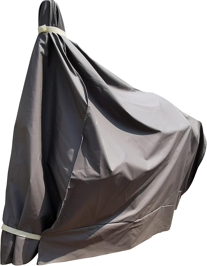 Heavy Duty Charcoal Grill Offset Smoker Cover, Outdoor Smokestack BBQ Cover - Image 2