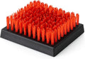 BBQ Replaceable Scraper Cleaning Head, Safe Nylon Bristles Barbecue Triple by XUDAKAIXIN