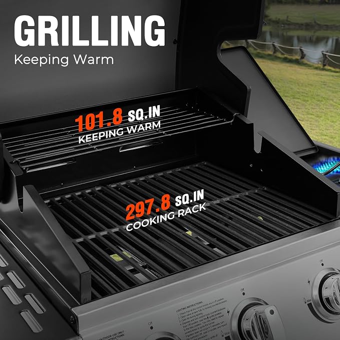 Lyromix 3 Burners Gas Grill - Image 6