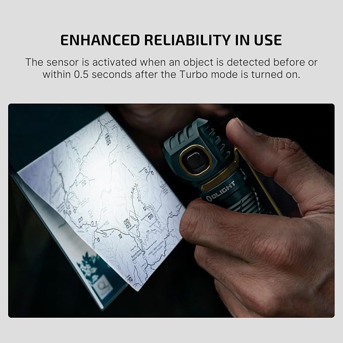 OLIGHT Perun 3 Rechargeable Headlamp Flashlight, 3000 Lumens LED Headlight - Image 5