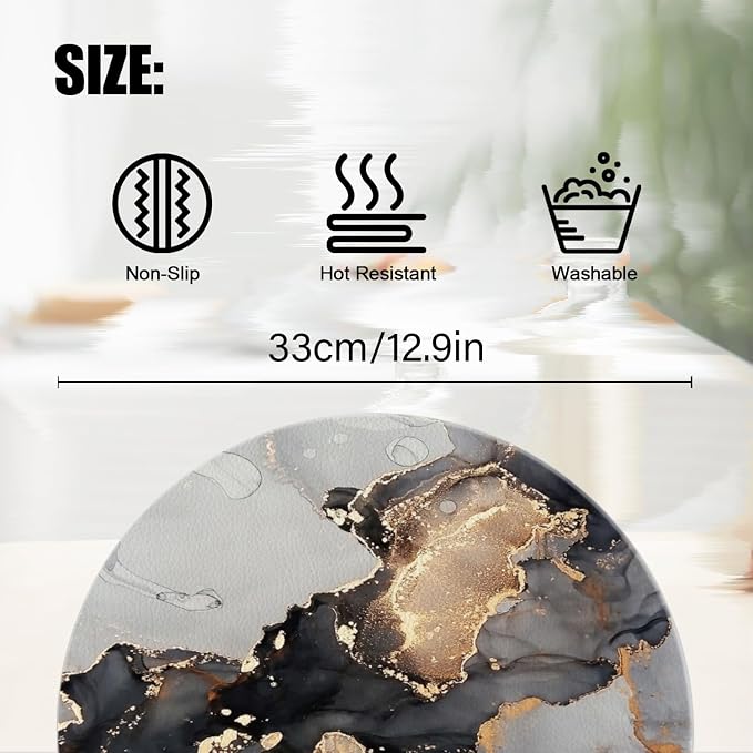 Round Placemats Set of 4 - Image 2
