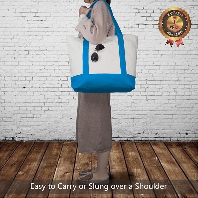 TOPDesign 1-Pack Canvas Tote Bag - Image 2