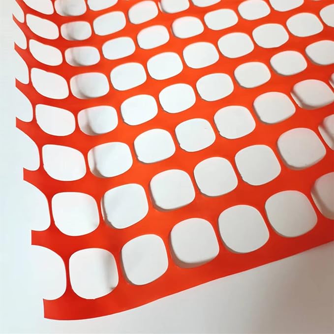 Safety Fence Plastic Mesh Fencing Roll, Temporary Reusable Netting - Image 5