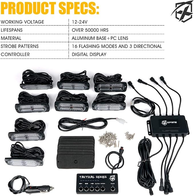 Xprite Surface Mount Strobe Lights Kit - Image 7